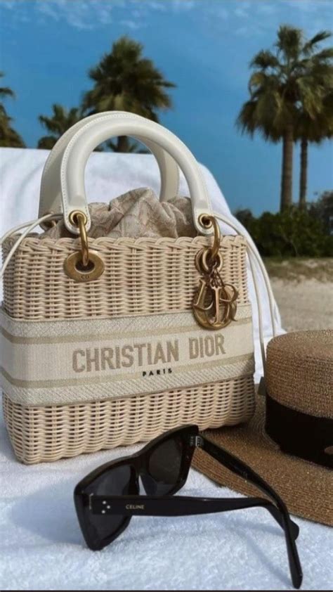 dior beach wear|Dior beach bags for women.